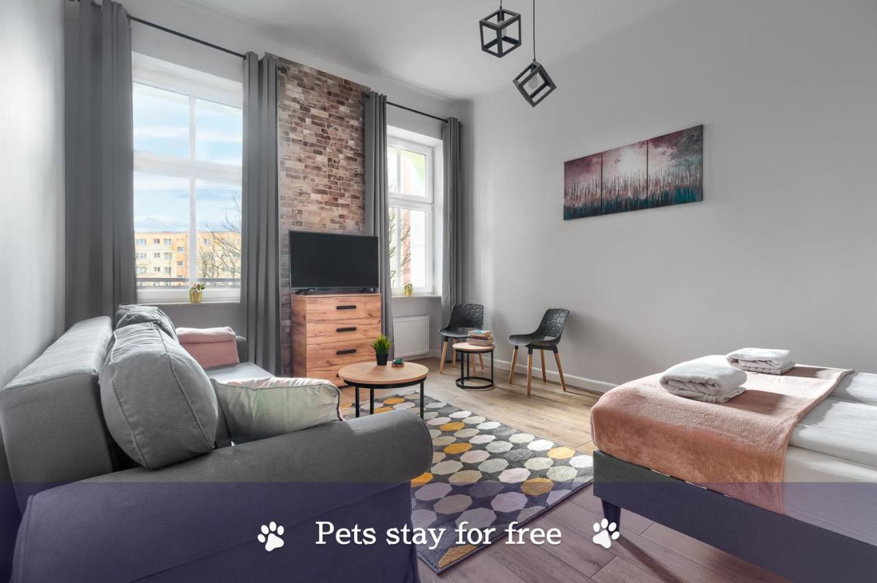 Апартаменты Margi Eos Apartament Large & Balcony Щецин Экстерьер фото